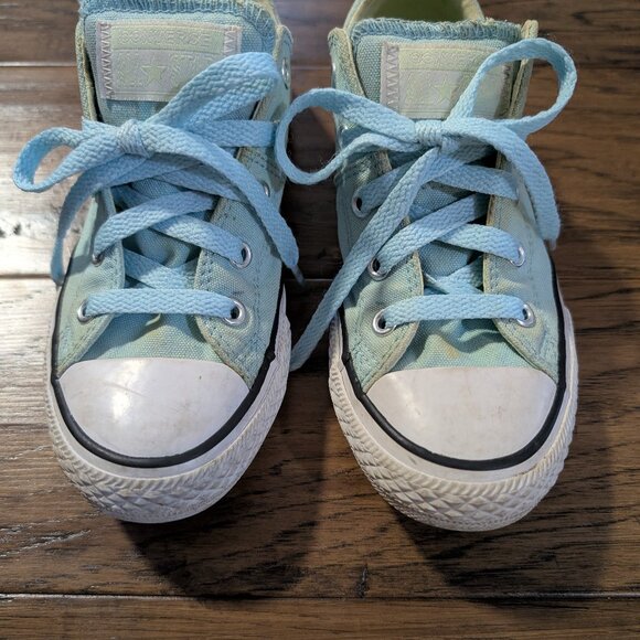 Kids Converse Madison sneakers aqua size 1 - Picture 3 of 15
